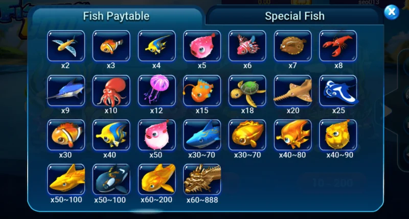 Pag-aralan ang karanasan ng paglalaro ng Fishing God